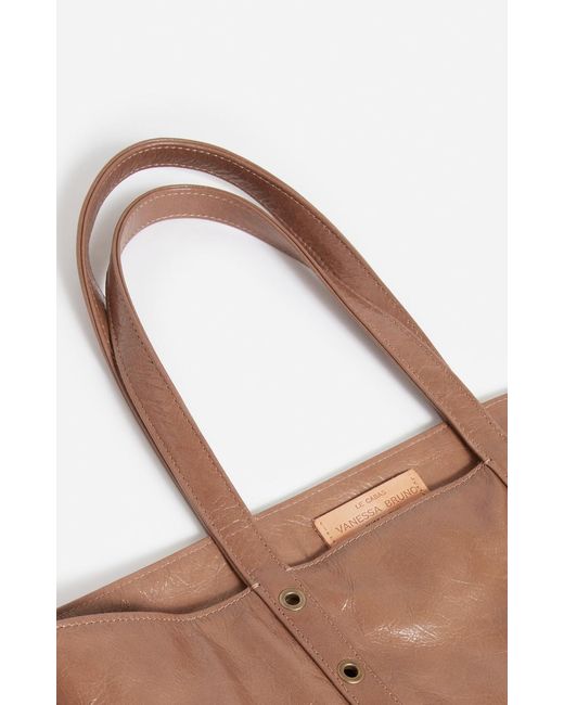 Cabas Zippé En Cuir Vanessa Bruno en coloris Multicolor