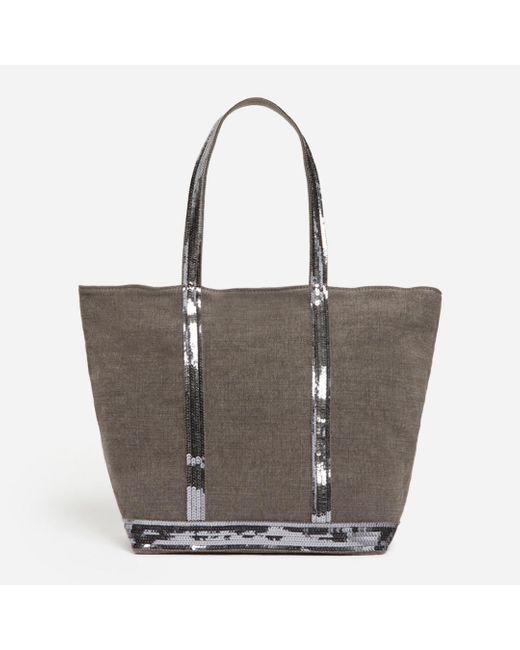 Cabas Zippé En Lin Vanessa Bruno en coloris Brown