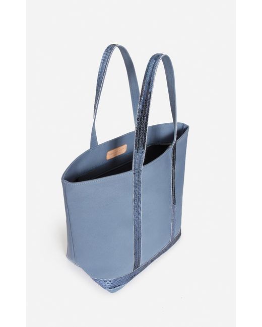 Cabas Zippé En Toile Vanessa Bruno en coloris Blue