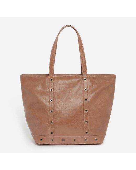 Cabas Zippé En Cuir Vanessa Bruno en coloris Multicolor