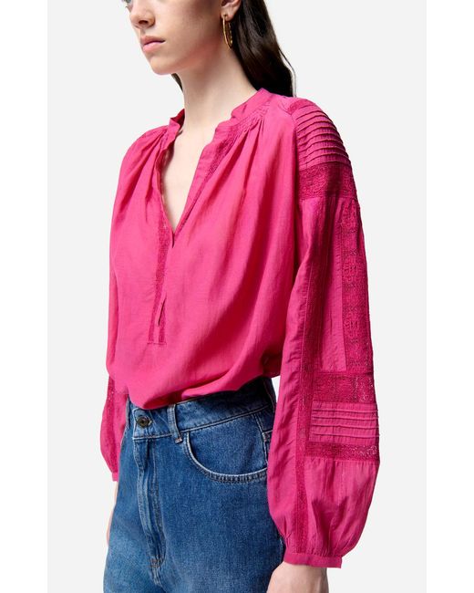 Blouse Nipoa Vanessa Bruno en coloris Pink
