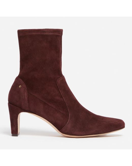 Bottines À Talon En Cuir Vanessa Bruno en coloris Brown