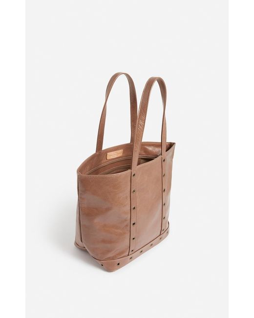 Cabas Zippé En Cuir Vanessa Bruno en coloris Multicolor