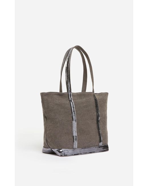 Cabas Zippé En Lin Vanessa Bruno en coloris Brown