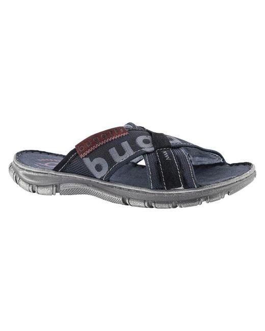 bugatti slippers heren blauw