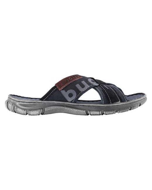 bugatti slippers heren blauw