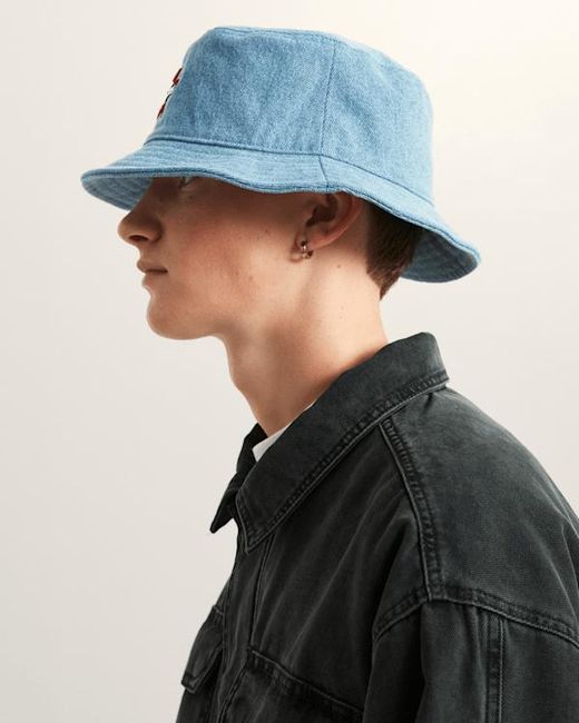 Vans Blue Starmarked Bucket Hat for men