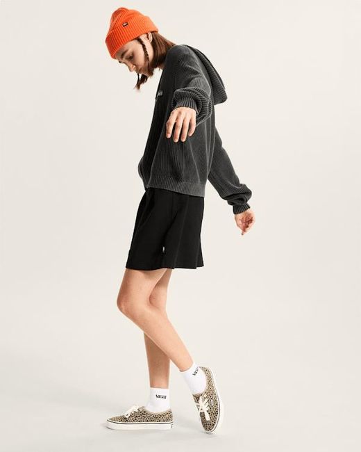 Vans Black Ximeno Hoodie Mit Reißverschluss, Damen, Größe