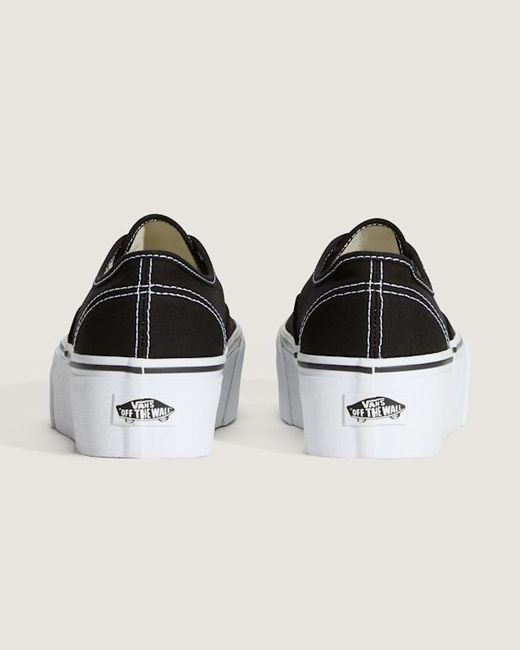 Vans Black Authentic Platform Schuhe, Damen, Größe