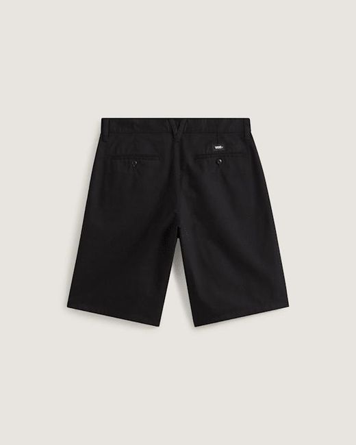 Vans Black Authentic Chino Loose Shorts for men