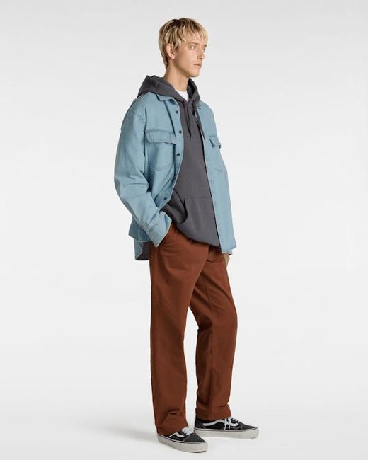 Vans Gray Legacy Pullover Hoodie for men
