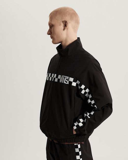 Vans Black Ronnie Color Block Jacket for men