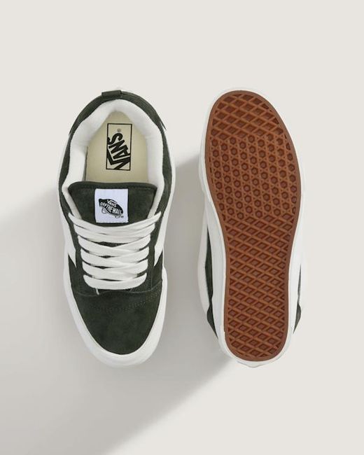 Vans Green Knu Skool Shoes for men