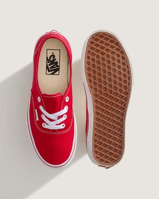 Vans Red Authentic Shoes for men