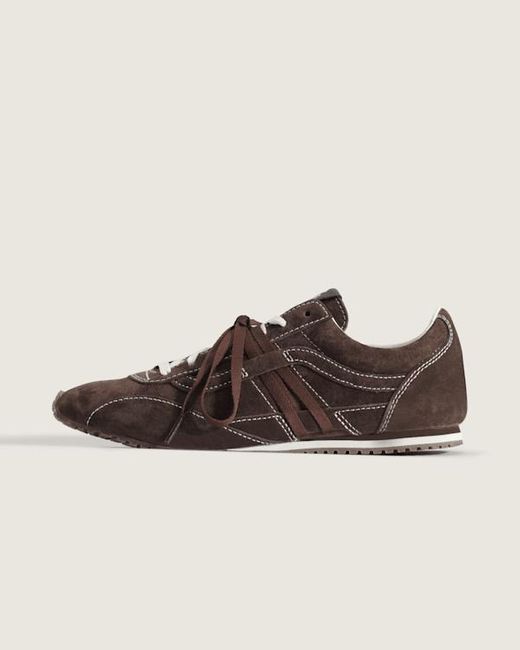 Vans Brown Premium Super Lowpro Trainer Shoes for men