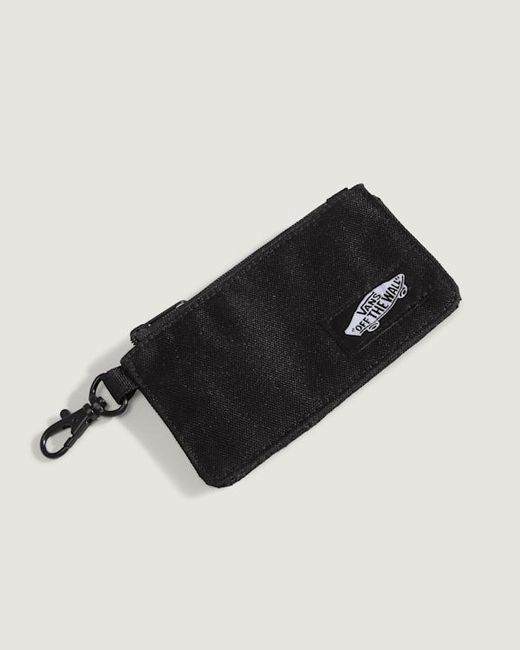 Vans Black Off The Wall Zip Wallet for men