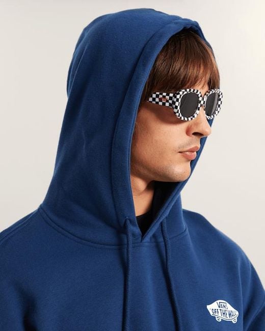 Vans Blue Checkerboard Wheeling Sunglasses for men
