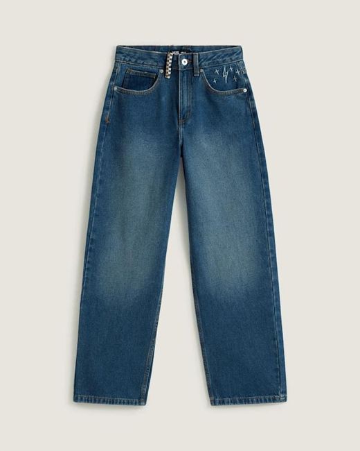 Vans Blue Sirelle Embroidered Trousers