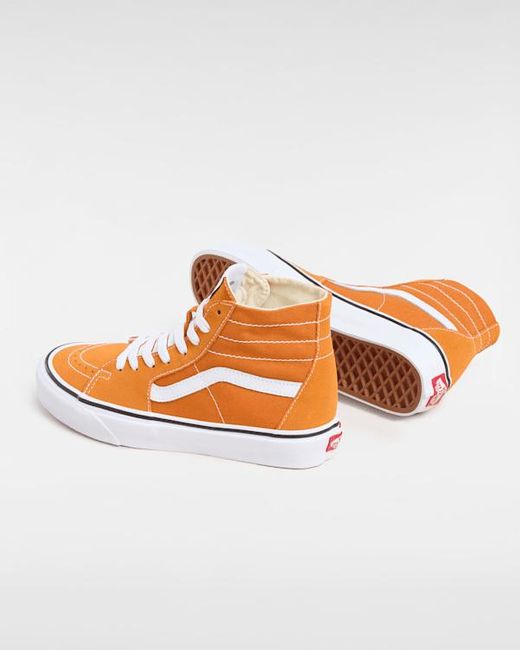 Vans Orange Sk8-Hi Tapered Shoes for men