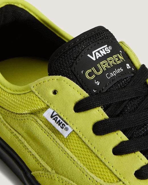 Vans Yellow Skate Curren Caples Shoes for men