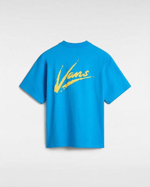 Vans Blue Dettori Loose Fit T-shirt for men