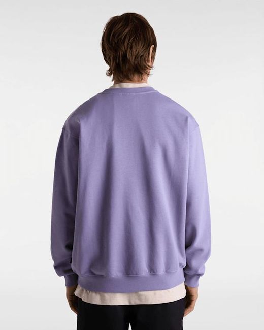 Vans Purple Left Chest Ii Logo Sweatshirt