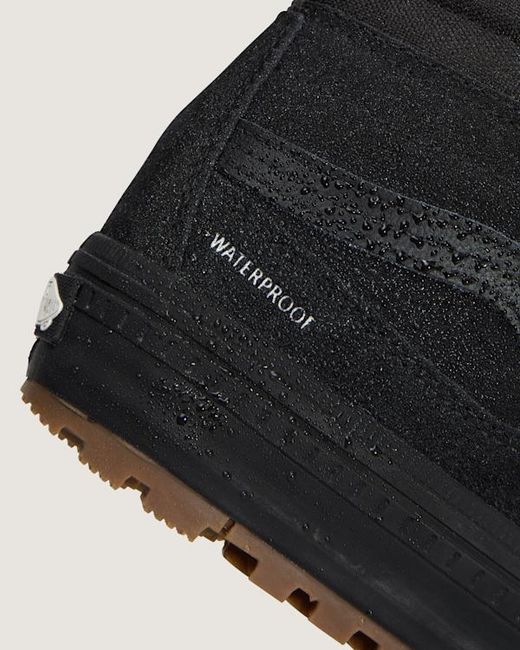 Vans Black Sk8-Hi Waterproof Insulated Shoes for men