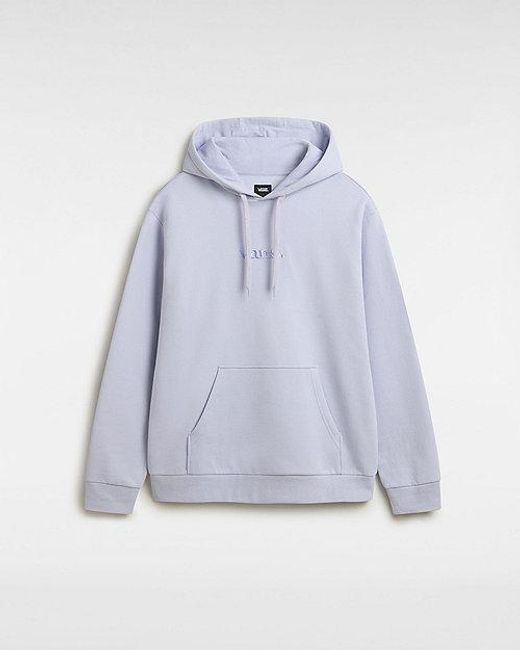 Vans Blue Essential Relaxed Pullover Hoodie for men
