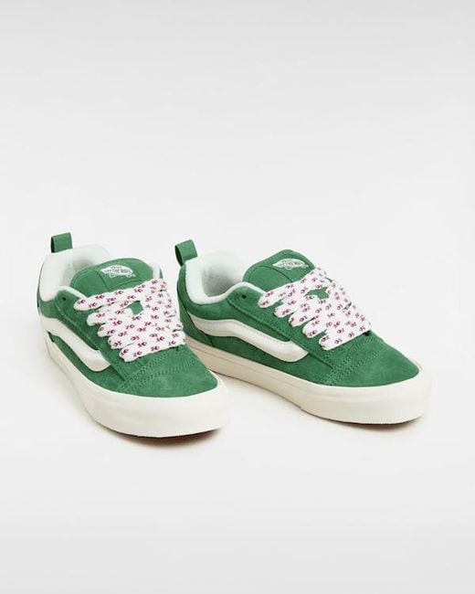 Vans Green Knu Skool Shoes for men
