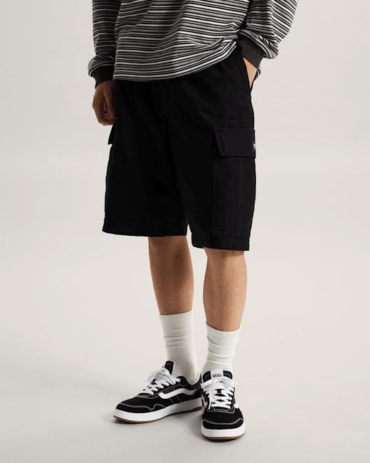 Vans Black Range Cargo Shorts for men