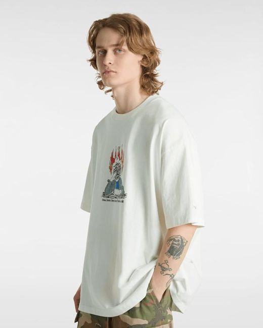 Vans Skate Thinking Tee, Grootte in het White voor heren