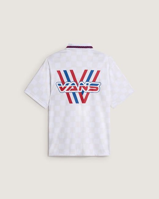 Vans White Derby Soccer Jersey for men