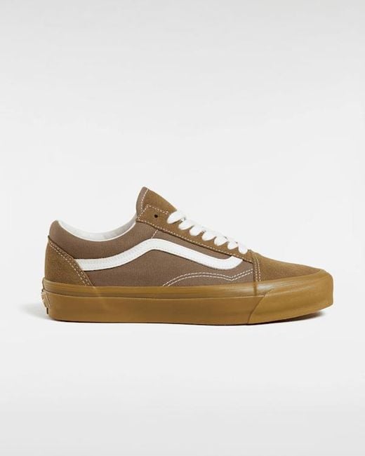 Vans Brown Premium Old Skool Shoes for men