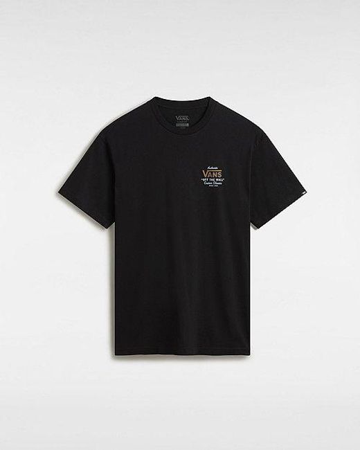 Vans Black Holder St Classic T-shirt for men