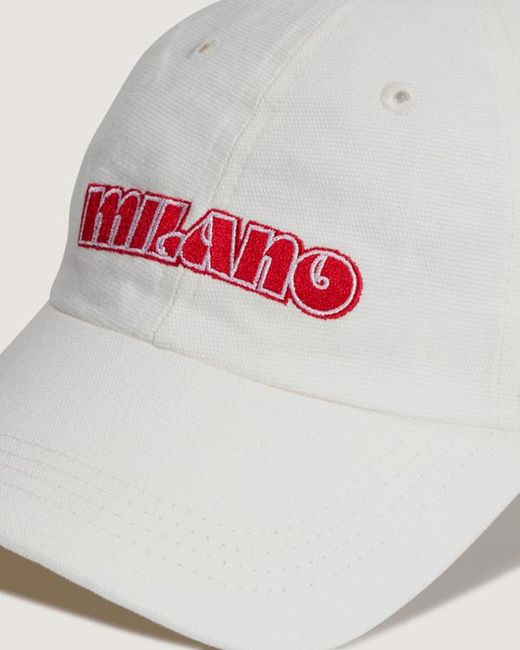 Vans Pink Milano Half Box Curved Bill Jockey Hat for men