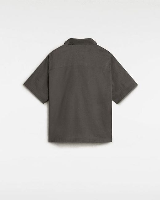 Vans Gray Cassidy Camp Hemd, Damen, Größe