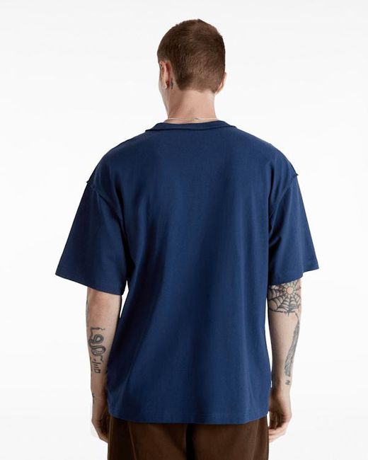 Vans Blue Premium Short Sleeve T-Shirt for men