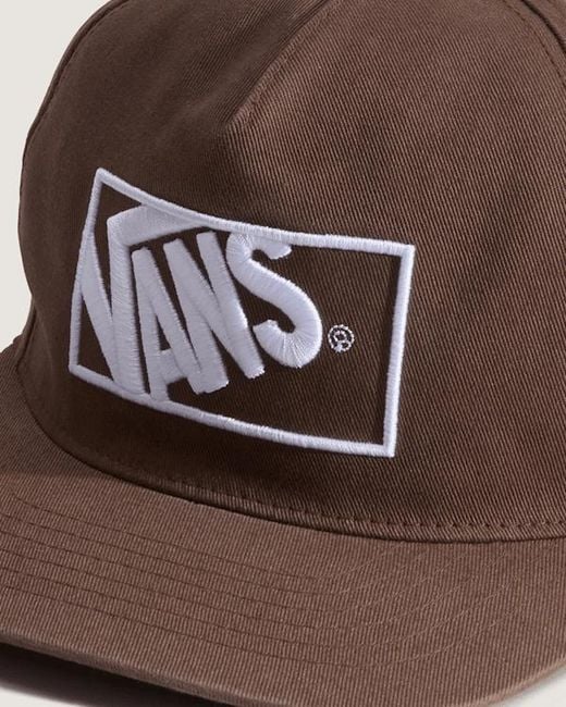 Vans Brown Formula Snapback Hat for men