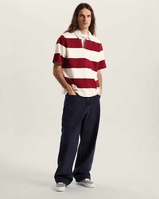 Vans Red Rugby Shirt