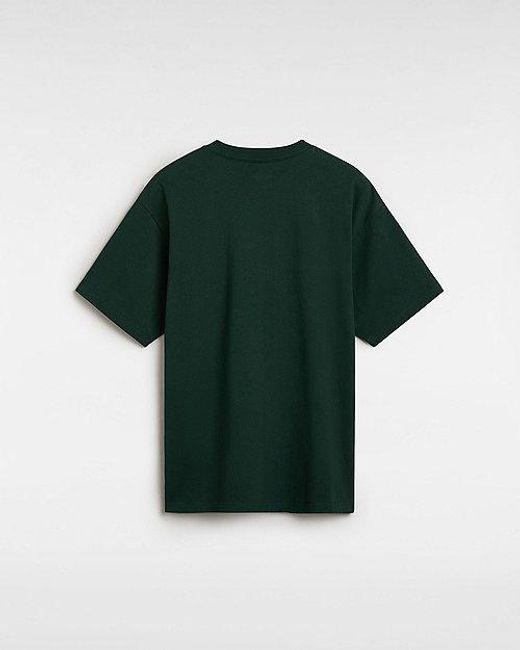 Vans Green Skate Global Dominance T-Shirt (Scarab) for men