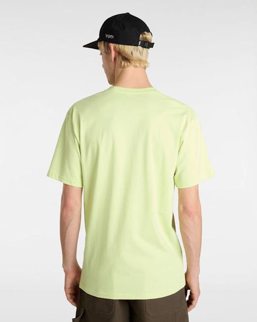 Maglietta Times Up, Uomo, Taglia di Vans in Green da Uomo