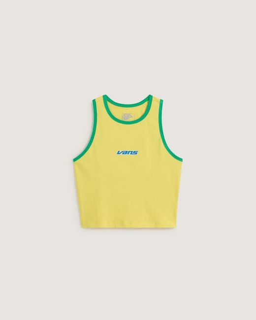 Vans Yellow Retro Speed Tank T-Shirt