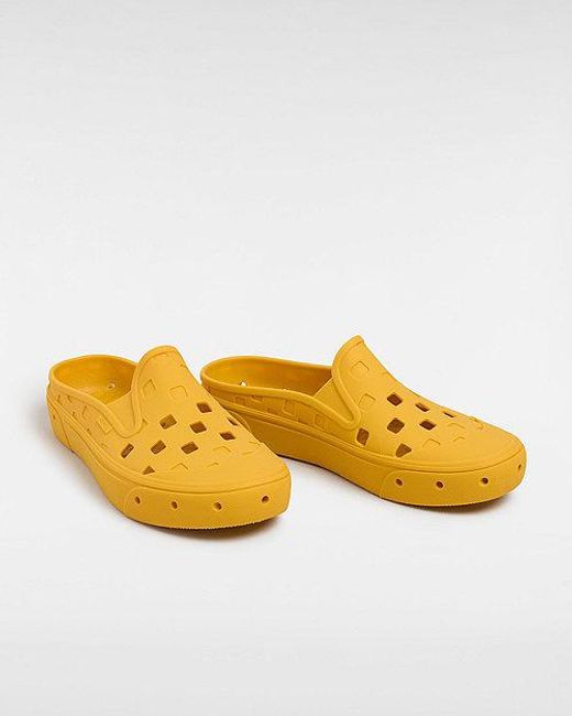 Vans Yellow Mte Slip-on Mule Trk Shoes