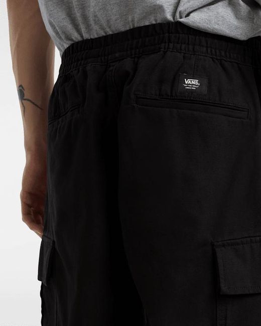 Vans Black Range Cargo Shorts for men