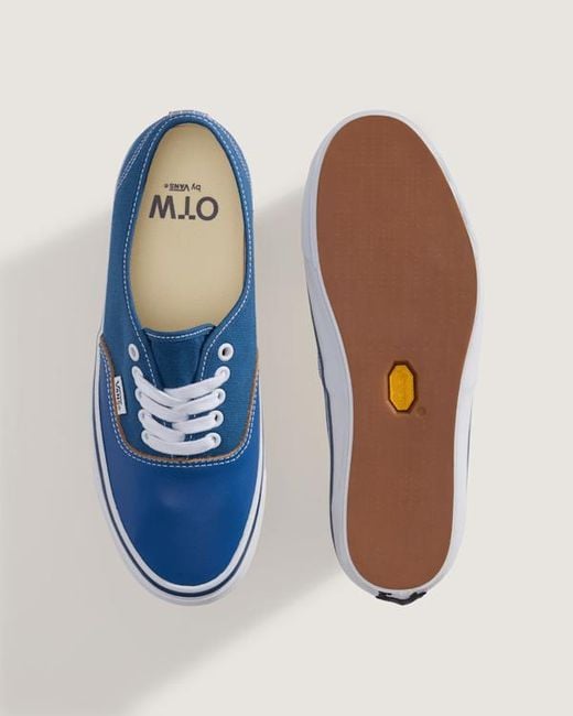 Vans Blue Otw Authentic 44 Siped Vibram for men