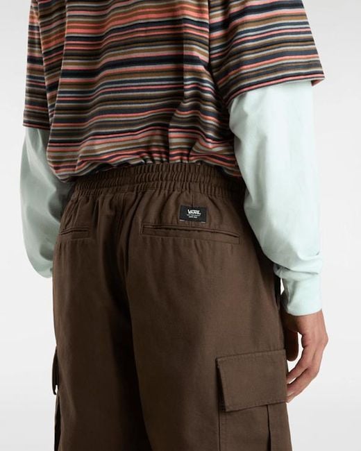 Vans Brown Range Cargo Shorts for men