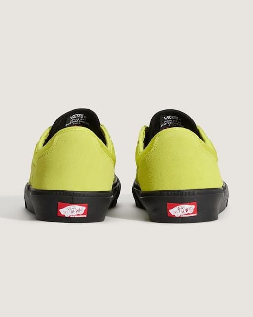 Vans Yellow Skate Curren Caples Shoes for men
