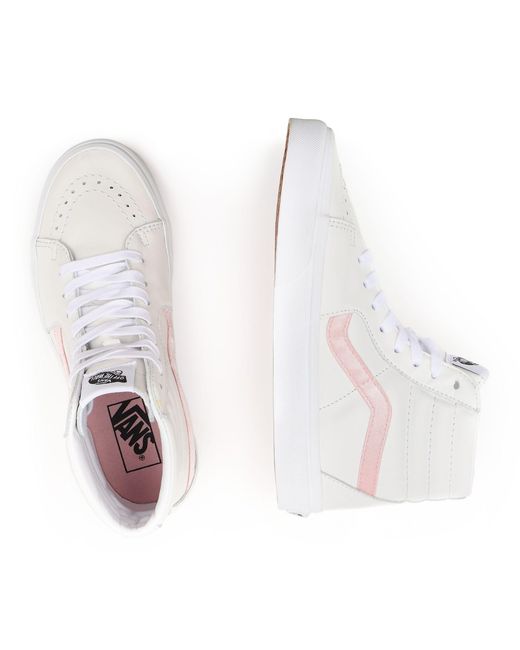 Vans Velvet Sidestripe Sk8-hi Shoes in 