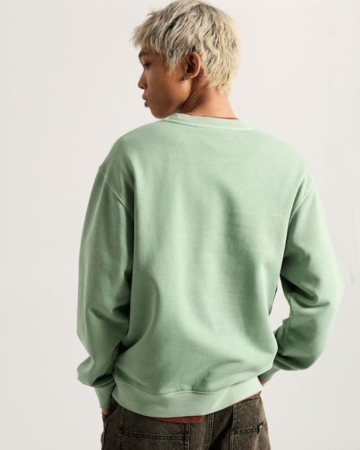 Vans Green Star Checker Sweatshirt for men