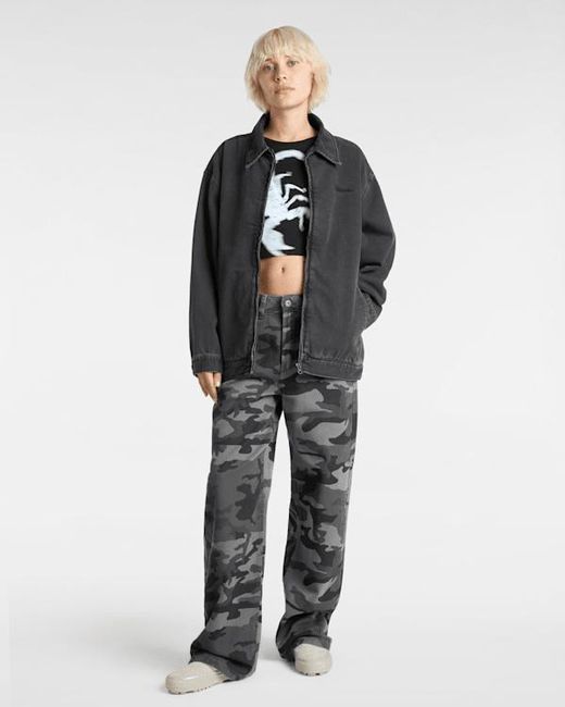 Vans Gray Sirelle 5 Pocket Puddle Trousers